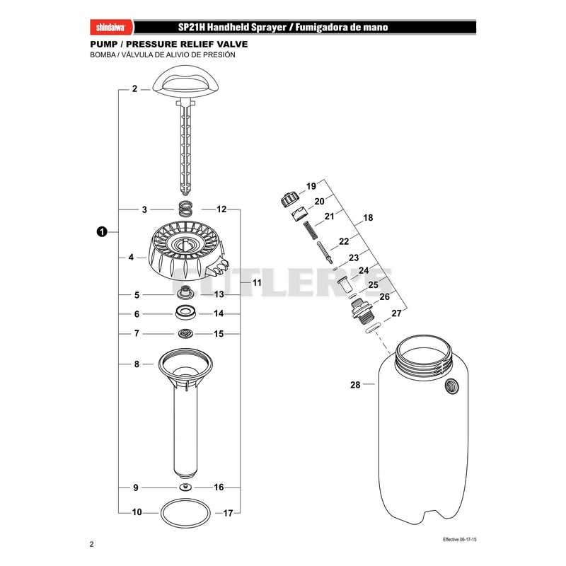 PUMP / PRESSURE RELIEF VALVE