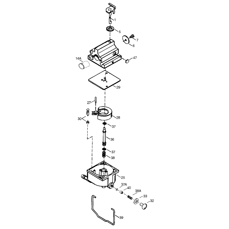 Carburetor No 640020a