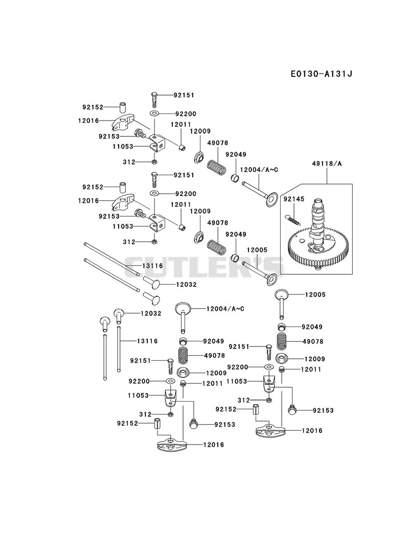 VALVE/CAMSHAFT