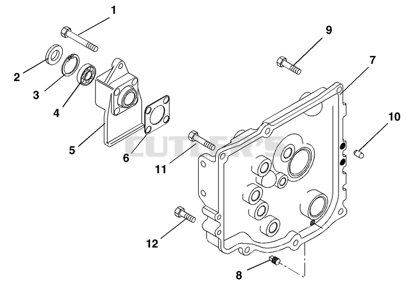 Number Thirteen - Transmission Cover Assembly