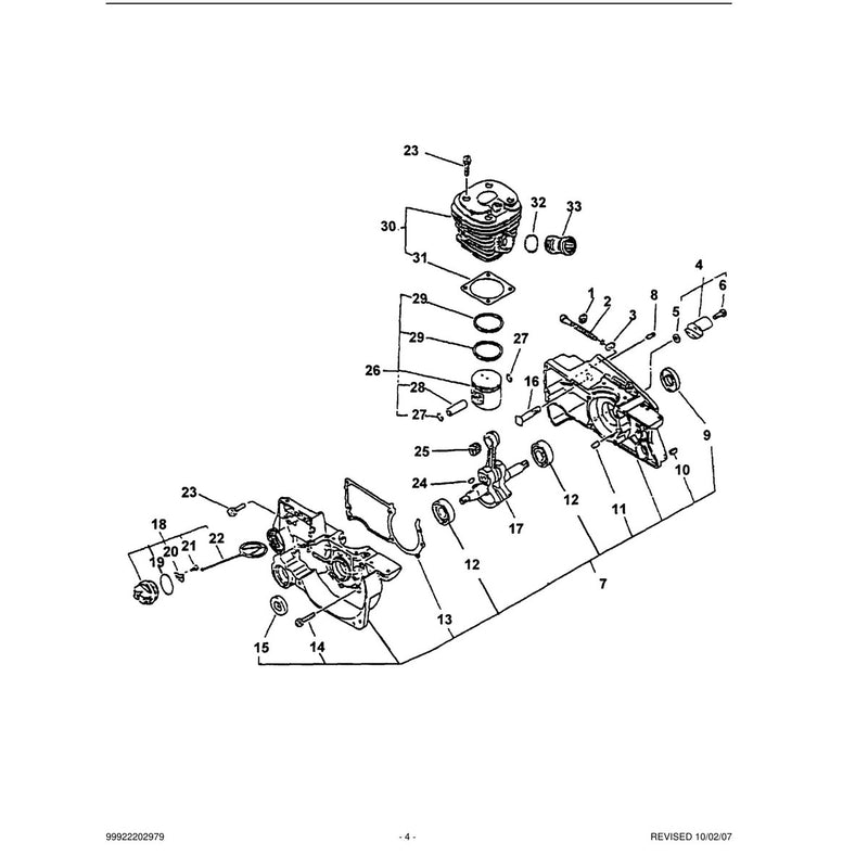 Engine, Crankcase