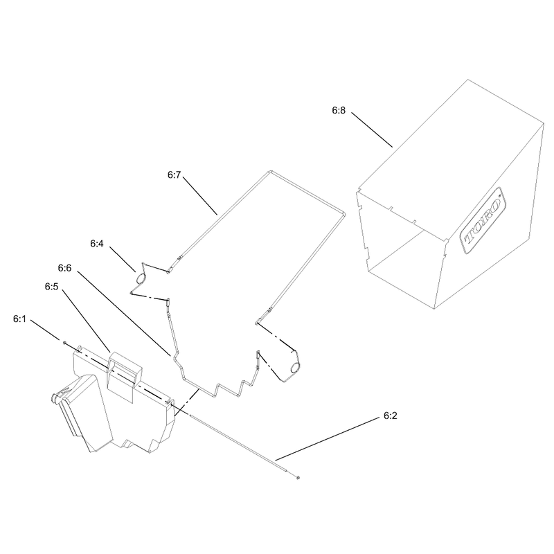 Rear Bagger Assembly No 11-0189