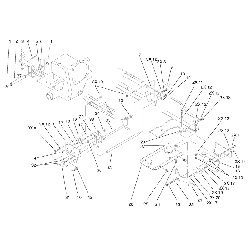 Attach a Matic and Hitch Assembly