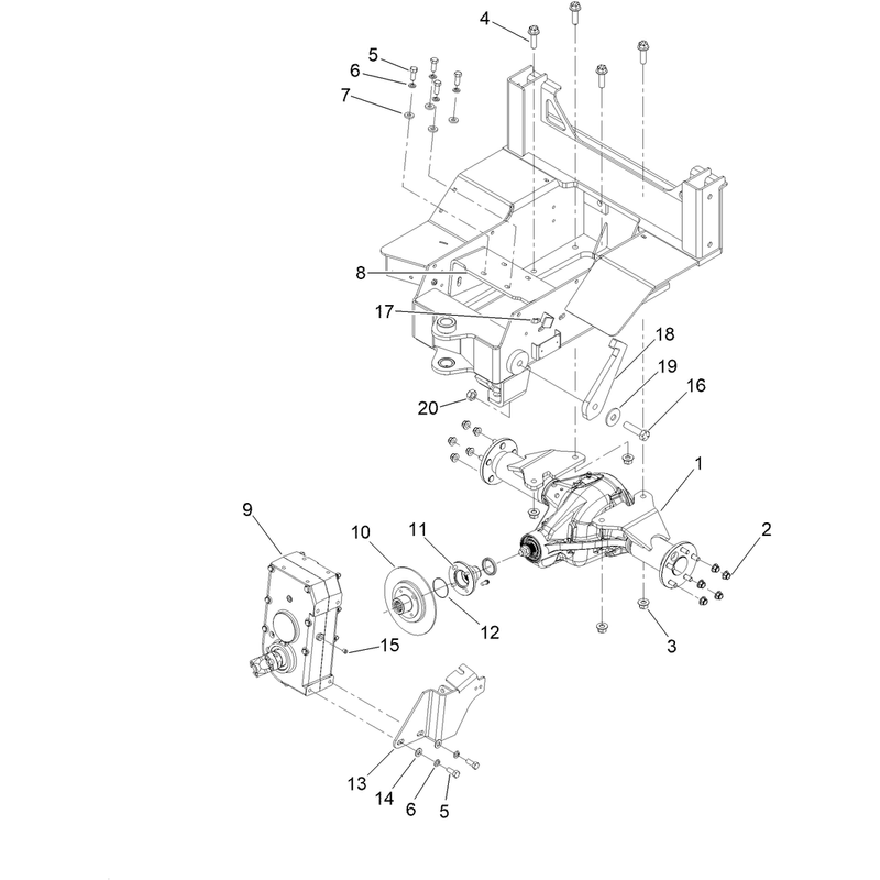 Rear Axle Assembly