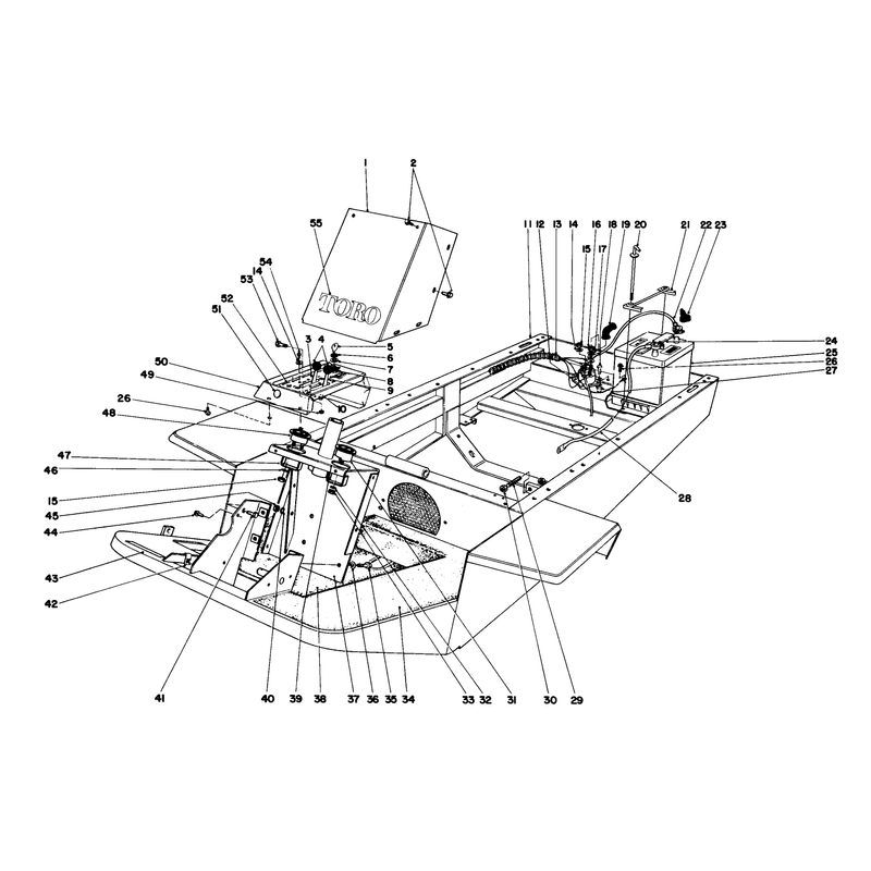 Instrument Panel and Steering Post Assembly