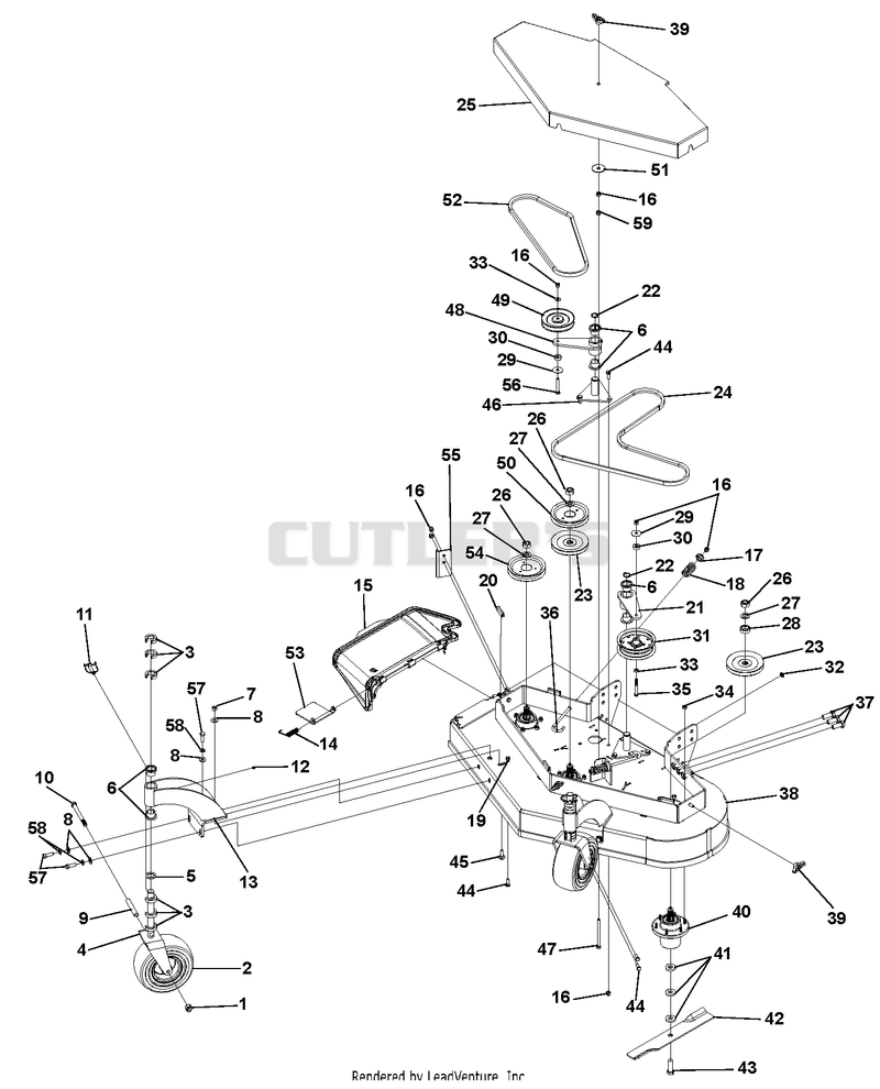 Deck Assembly - 48-Inch