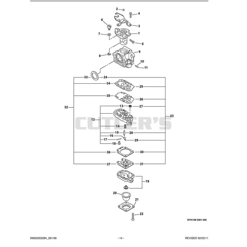 Carburetor -- WYK-186