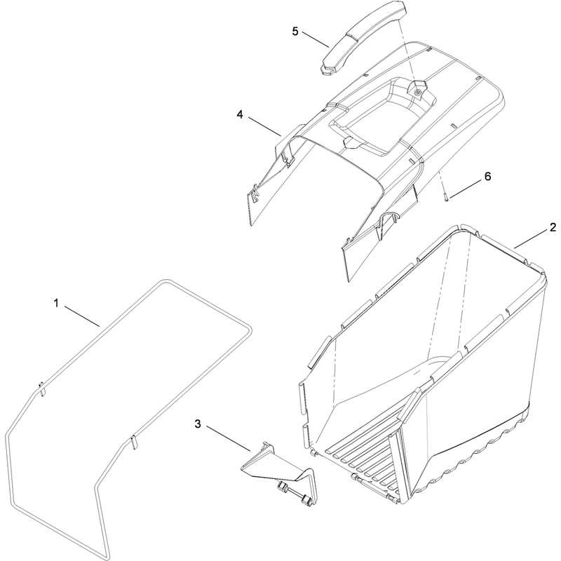 Grass Bag Assembly