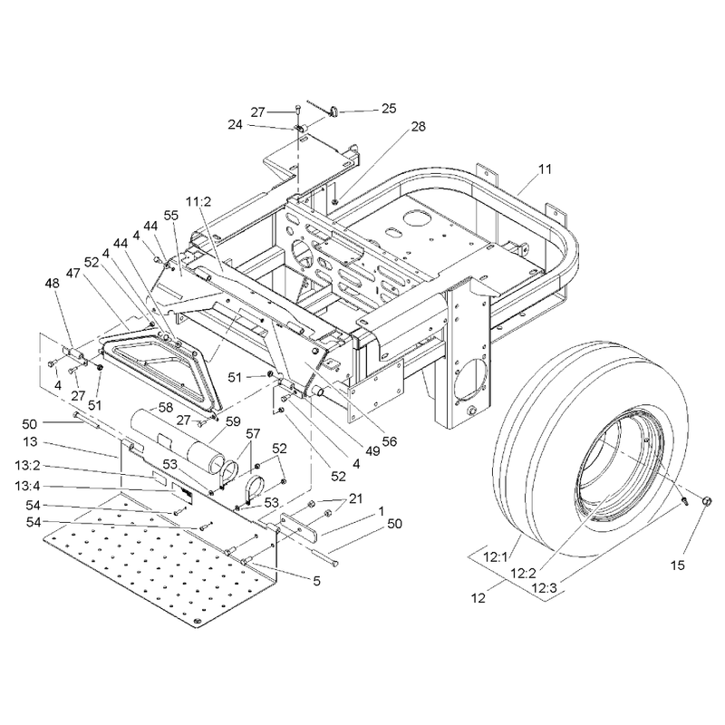 Main Frame Assembly