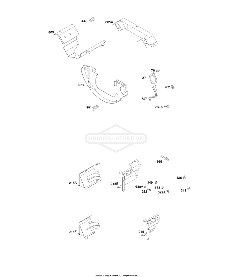 Air Guides, Back Plate