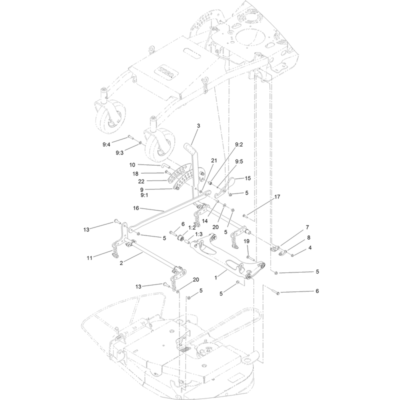 Deck Lift Assembly