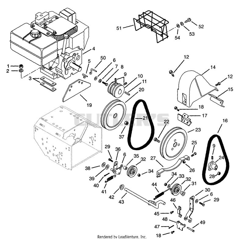 Engine & Belt Drive