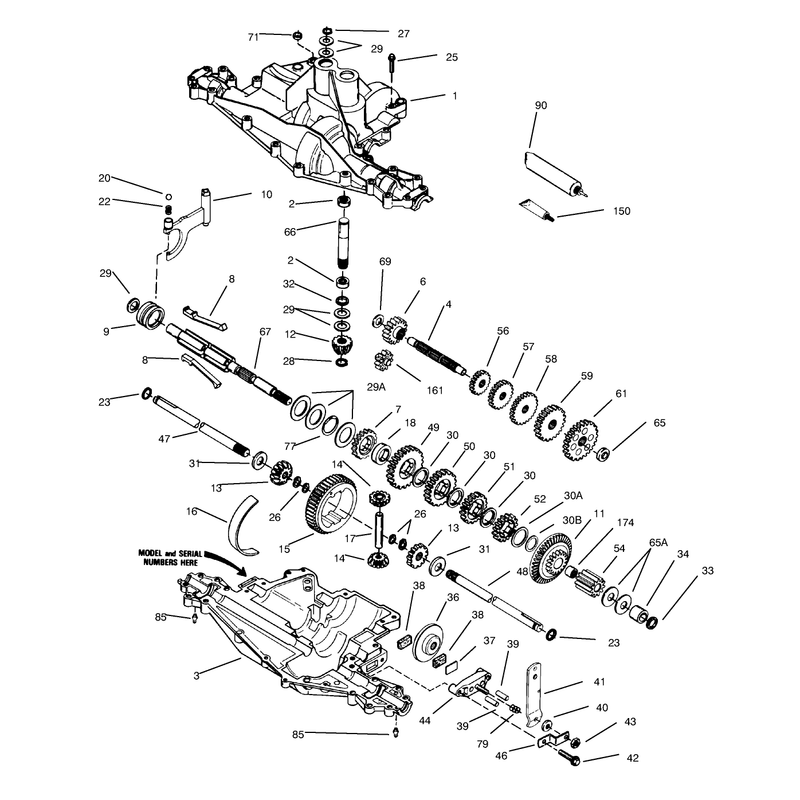 Peerless Transaxle Model No 915-019