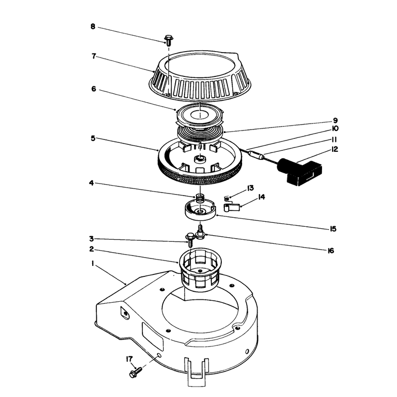 Recoil Assembly Model No 47ph7