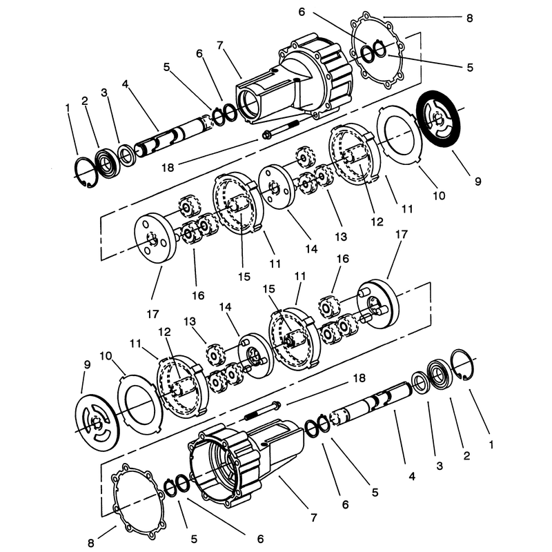 Transmission Eaton Model 751-042