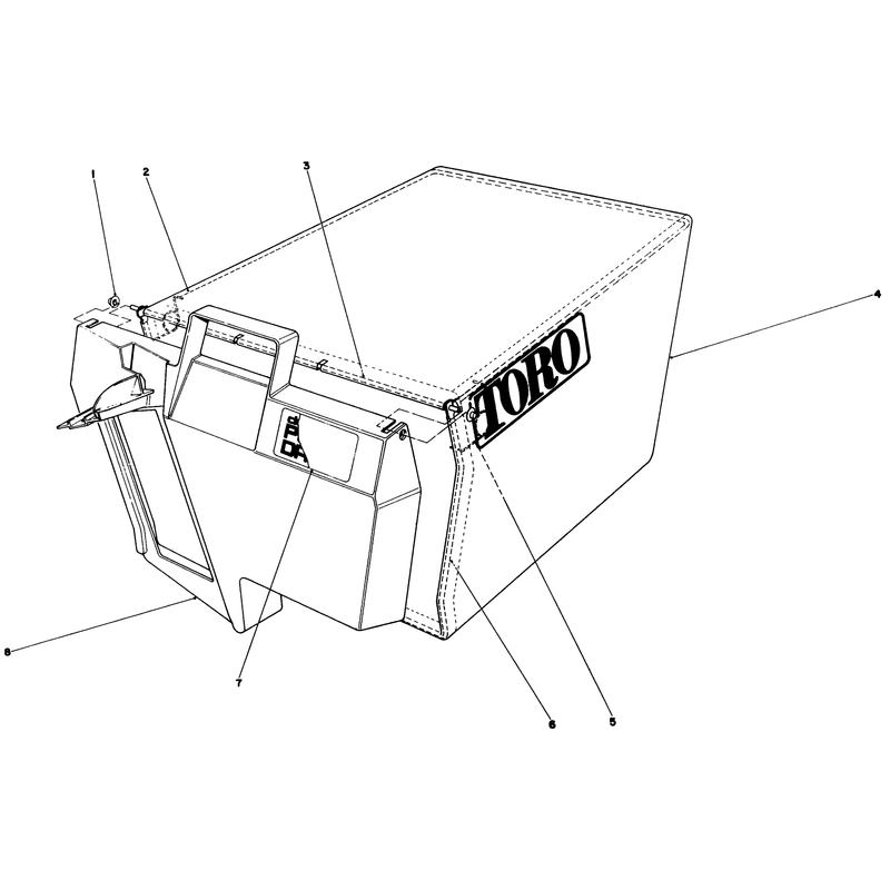 Grass Bag Assembly N0-43-0018