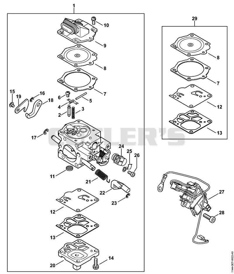 Carburetor WJ-140