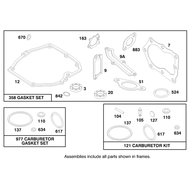 Engine Briggs and Stratton Model12h802-0658-01