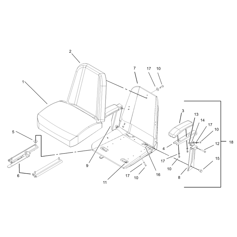 Seat Assembly No 1-633705