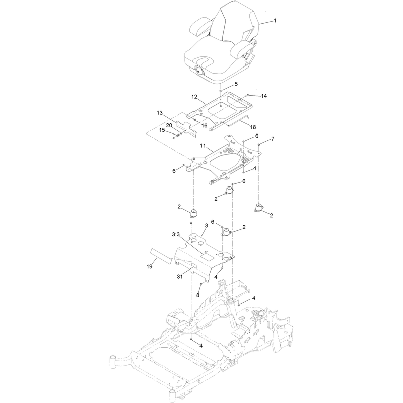 Seat Mounting Assembly