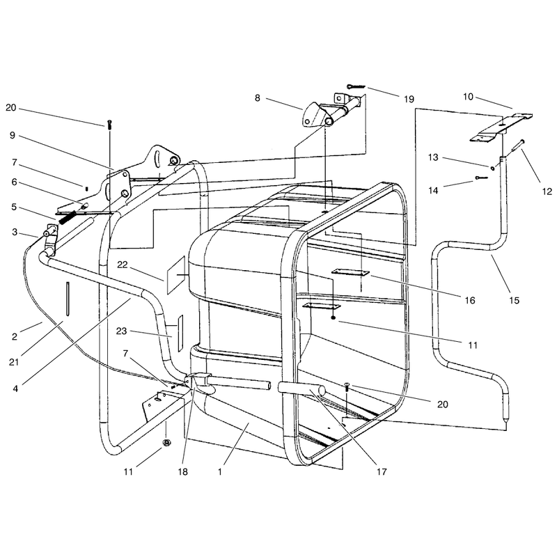 Collector Rear Section Assembly