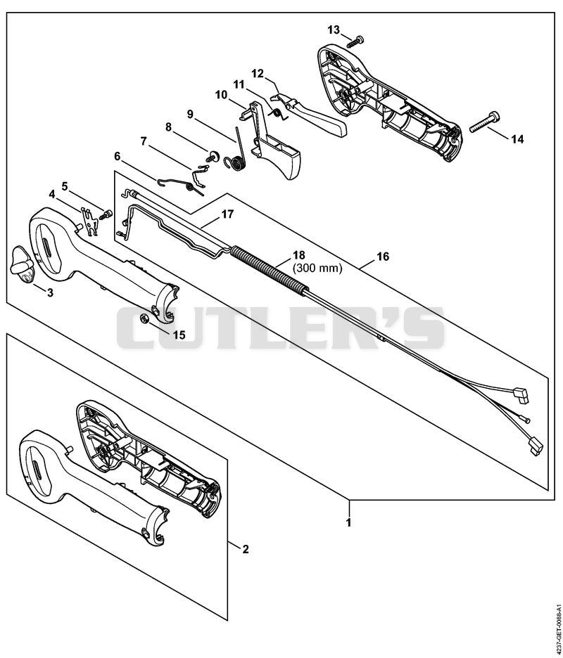 Control handle HS 87 (41.2018)