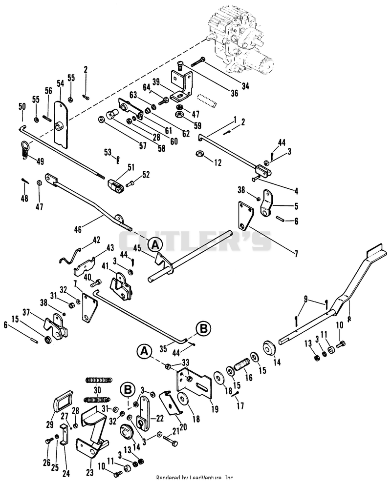 NEUTRALIZER AND BRAKE LINKAGE