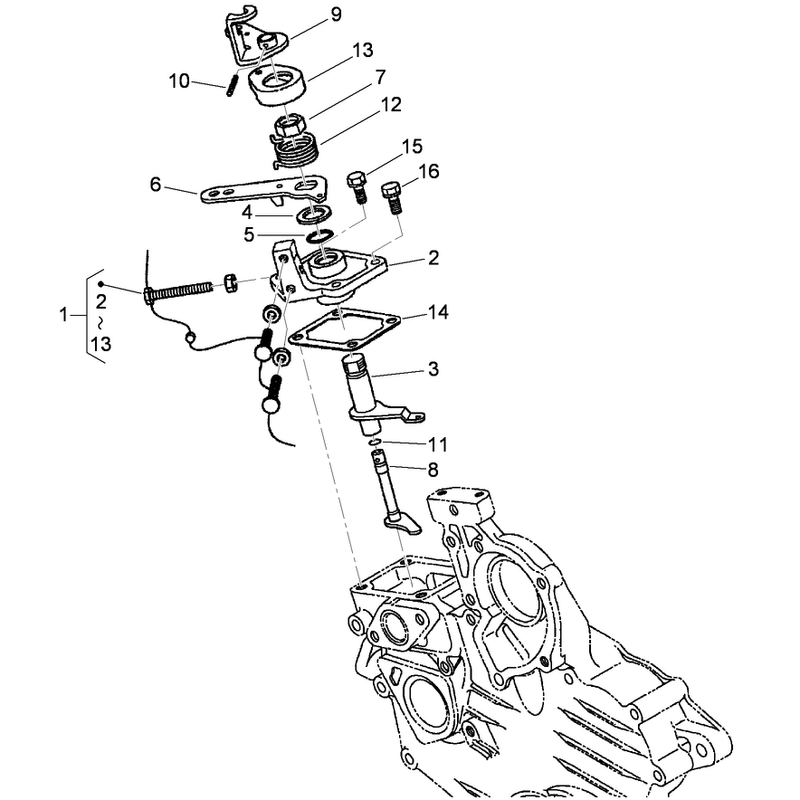 Speed Control Plate Assembly