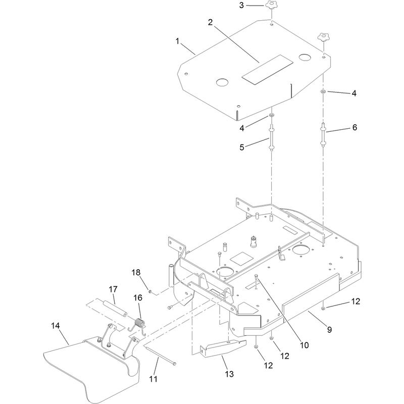 Deck and Shield Assembly