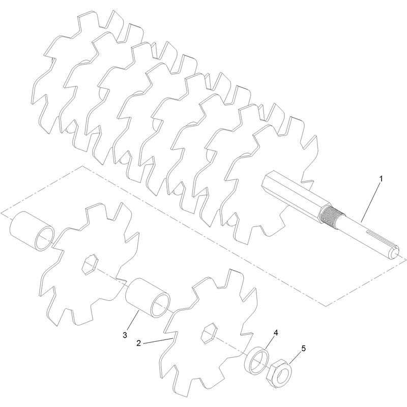 Shaft Assembly No. 126-0034