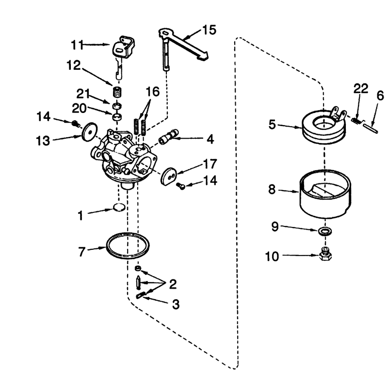 Carburetor No. 632552