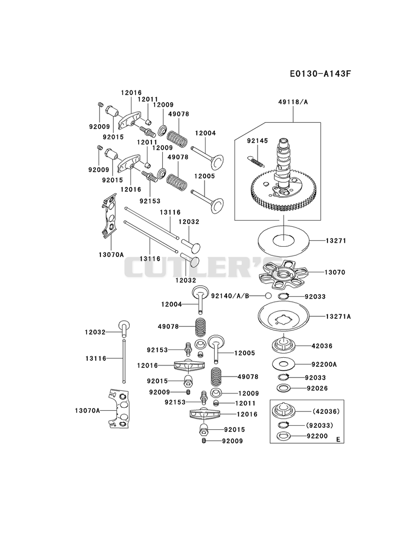 VALVE/CAMSHAFT
