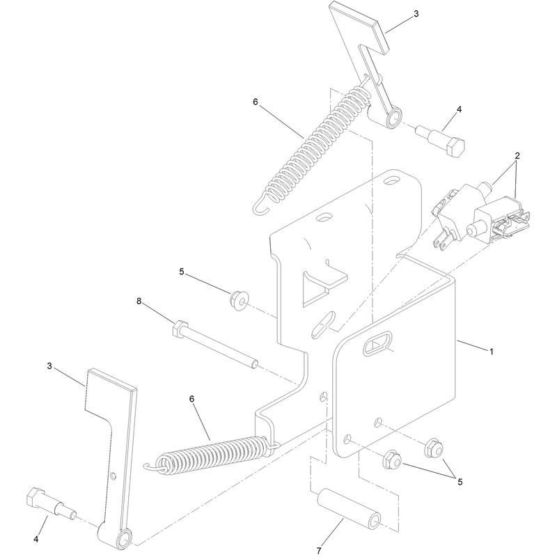 Neutral Return Assmbly No. 131-0903