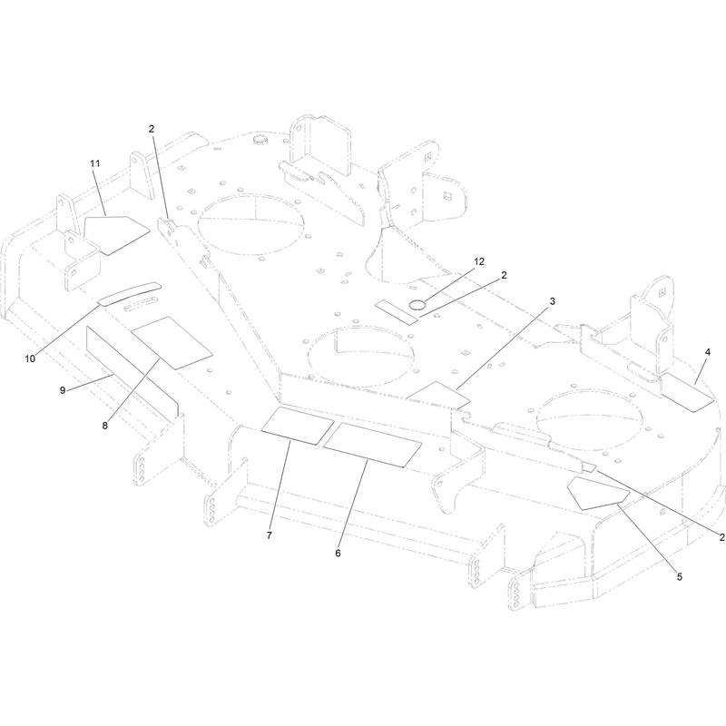 Deck Decal Assembly No. 112-4185