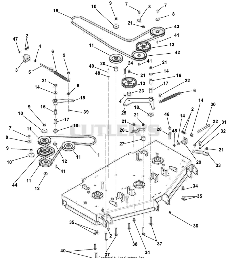 Belts, Pulleys And Idlers