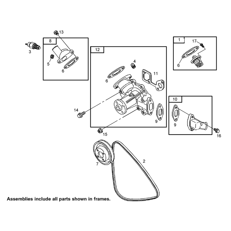 Water Pump Assembly