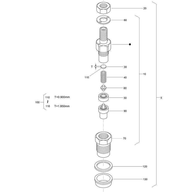 Nozzle Holder Assembly