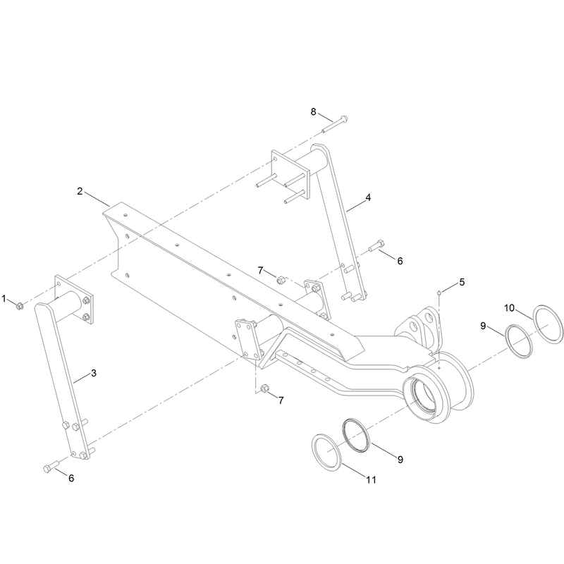 Direct Drive Boom Assembly  No. 130-8886