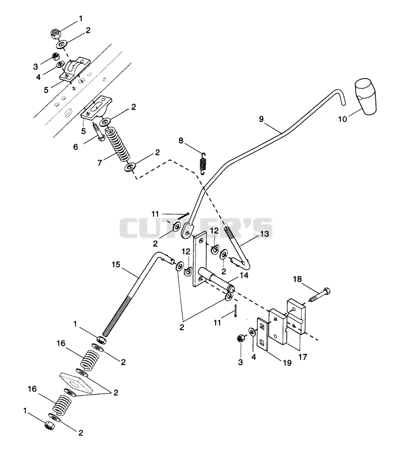 RANGE/DIFFERENTIAL LOCK CONTROL