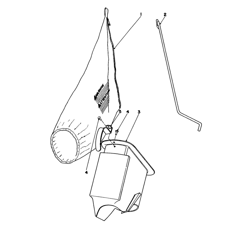 Grass Bagging Assembly