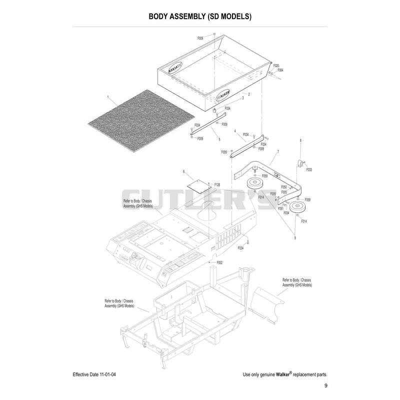 Body Assembly SD Models
