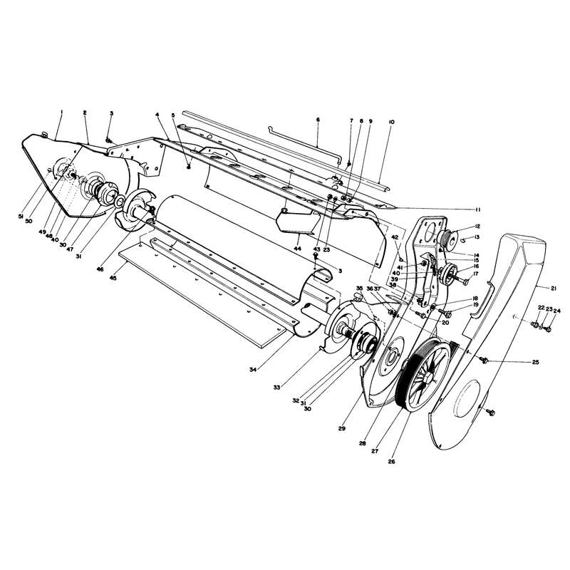 Lower Main Frame Assembly