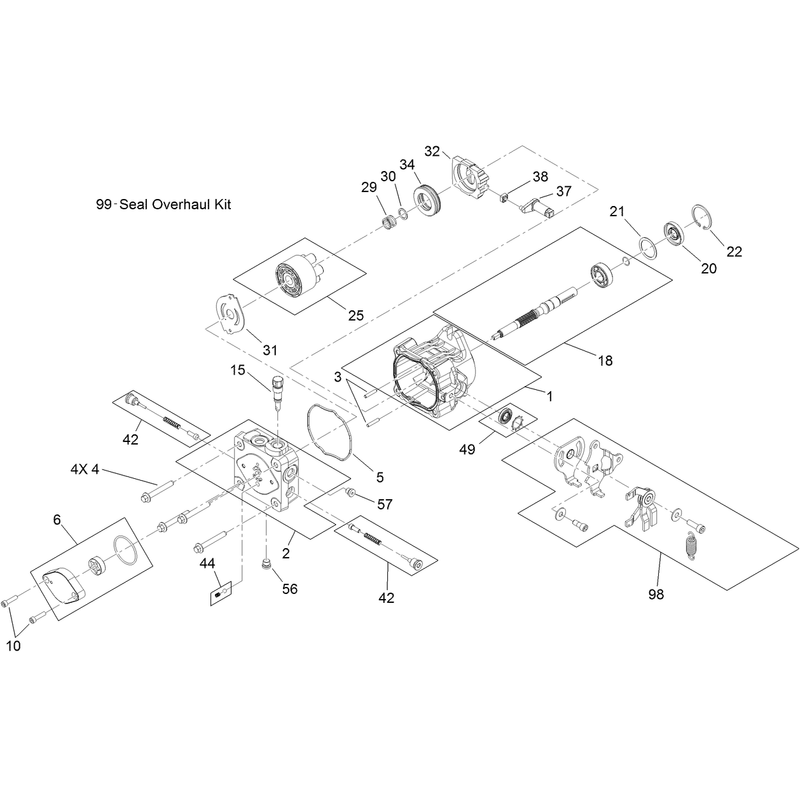 Hydraulic Pump Assembly No 119-7375