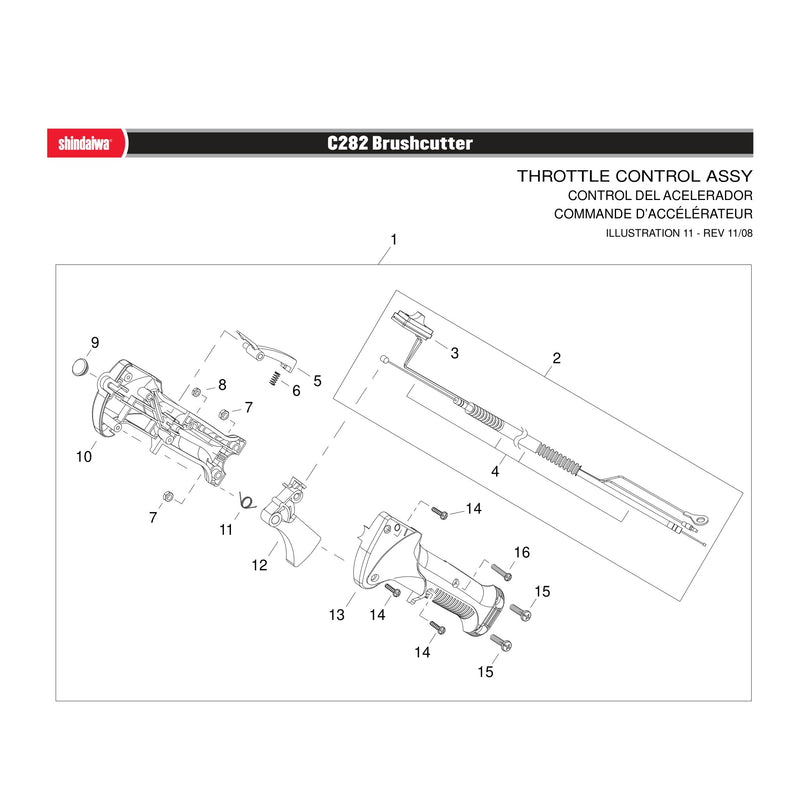 THROTTLE CONTROL ASSY