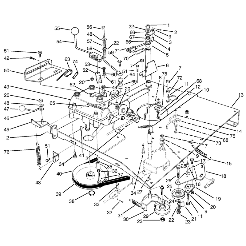 Transmission and Linkage Assembly