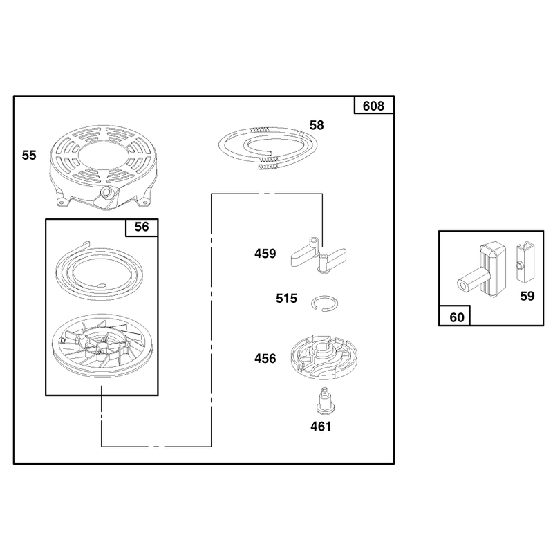 Engine Briggs and Stratton Model 12f802-0667-01