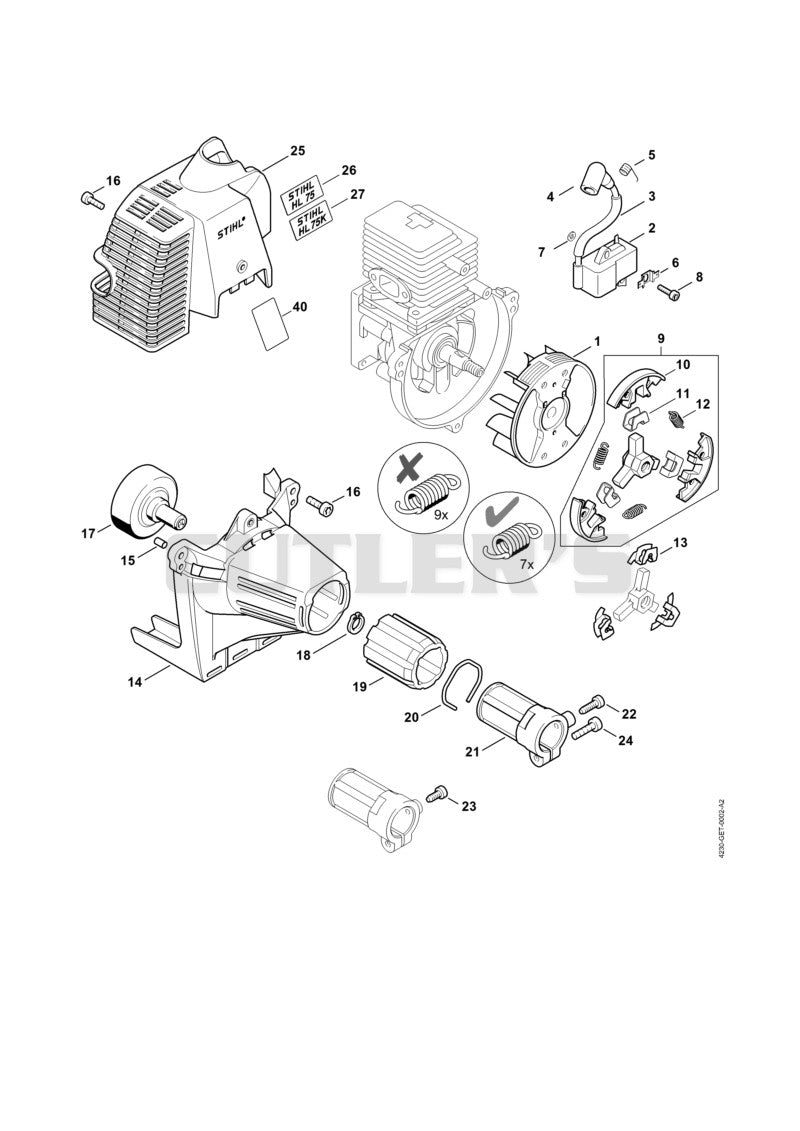 Ignition system, Clutch