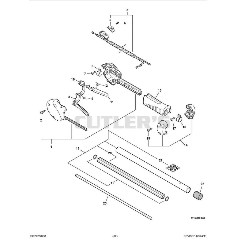 Throttle Control, Pipe Asy