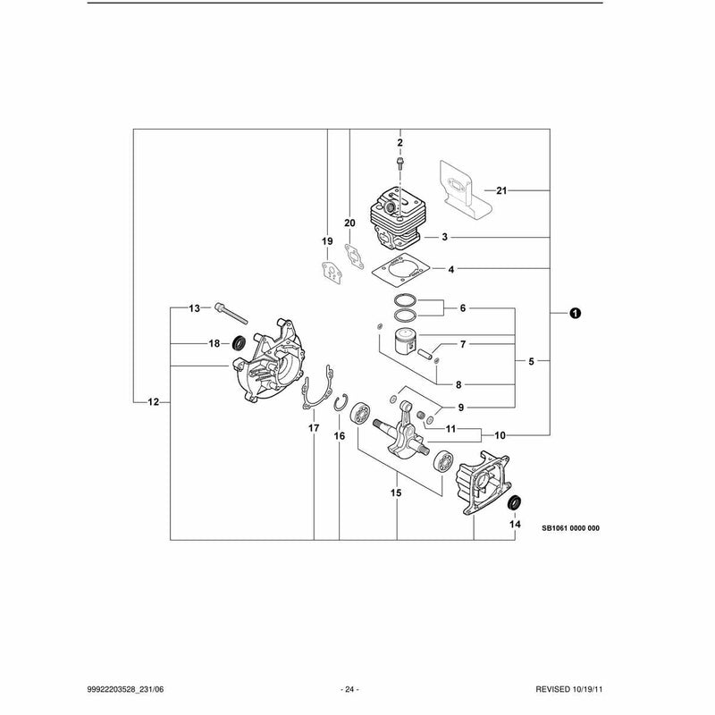 Engine, Short Block -- SB1061