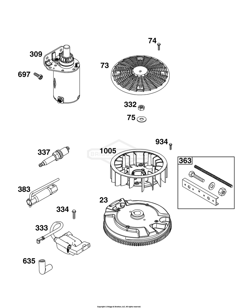 Flywheel, Ignition, and Starter Group